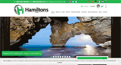 Desktop Screenshot of javea-hamiltons.net